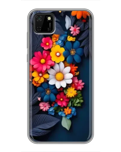 Чохол для Huawei Y5p з картинкою «Квіткова феєрія»