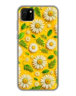 Чохол для Huawei Y5p з картинкою «Ромашкове сонце»