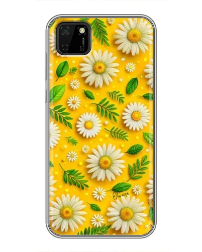 Чохол для Huawei Y5p з картинкою «Ромашкове сонце»