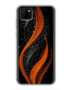 Чохол для Huawei Y5p з картинкою «Вогняна зоряна хвиля»