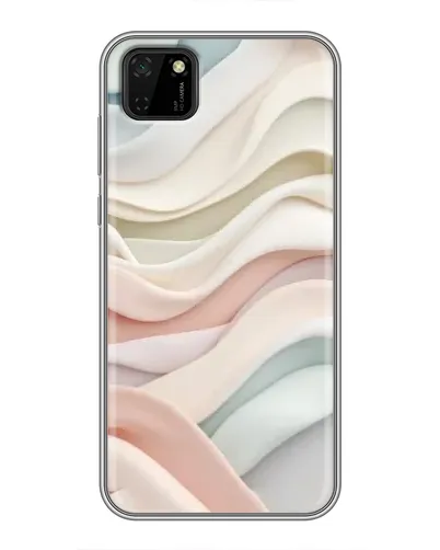Чохол для Huawei Y5p з картинкою «Пастельні ніжні хвилі»