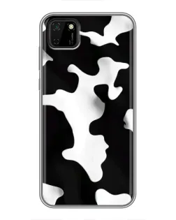 Чохол для Huawei Y5p з картинкою «Чорно-біла пляма»