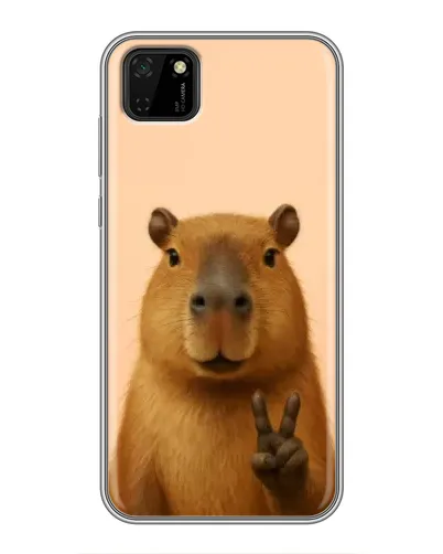 Чохол для Huawei Y5p з картинкою «Капібара вікторія»