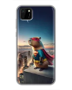 Чохол для Huawei Y5p з картинкою «Капі-мен супергерой»