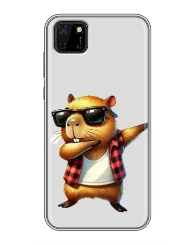 Чохол для Huawei Y5p з картинкою «Капібара репер даб»