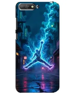 Чехол для Huawei Y6 2018 с картинкой «Jordan Gold Jumpman» Чехол для Huawei Y6 2018 с картинкой «Jordan Gold Jumpman»