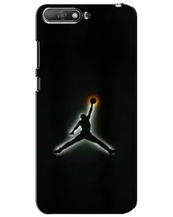 Чехол для Huawei Y6 2018 с картинкой «Jordan Gradient Logo» Чехол для Huawei Y6 2018 с картинкой «Jordan Gradient Logo»
