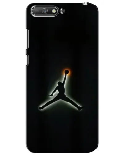 Чехол для Huawei Y6 2018 с картинкой «Jordan Gradient Logo»