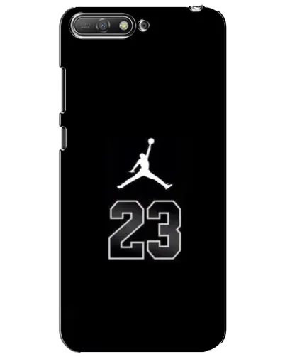 Чехол для Huawei Y6 2018 с картинкой «Jordan Flight 23»