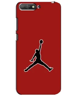 Чехол для Huawei Y6 2018 с картинкой «Jordan Red Back» Чехол для Huawei Y6 2018 с картинкой «Jordan Red Back»