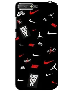 Чехол для Huawei Y6 2018 с картинкой «Nike Mix Pattern» Чехол для Huawei Y6 2018 с картинкой «Nike Mix Pattern»