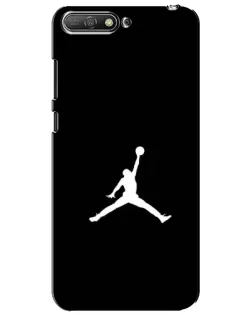 Чехол для Huawei Y6 2018 с картинкой «Jordan Silhouette» Чехол для Huawei Y6 2018 с картинкой «Jordan Silhouette»