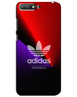 Чехол для Huawei Y6 2018 с картинкой «Adidas Red Neon»