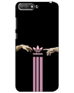 Чехол для Huawei Y6 2018 с картинкой «Adidas Hands»