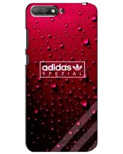 Чехол для Huawei Y6 2018 с картинкой «Adidas Gold Marble»