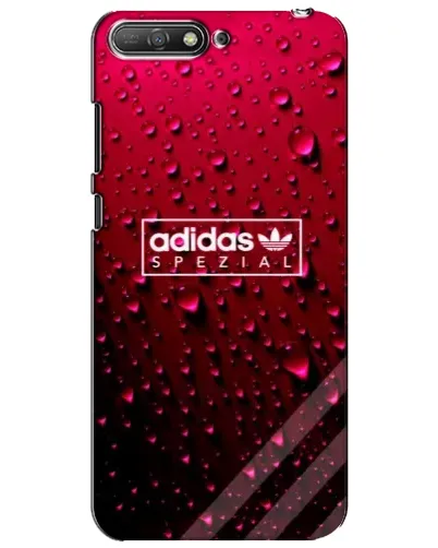 Чехол для Huawei Y6 2018 с картинкой «Adidas Gold Marble»