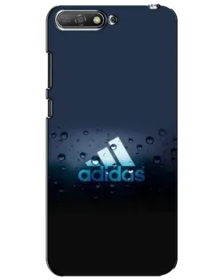 Чехол для Huawei Y6 2018 с картинкой «Adidas Water Drops»
