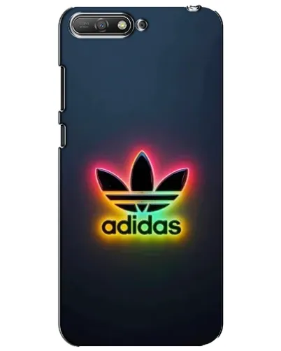 Чехол для Huawei Y6 2018 с картинкой «Неоновый Adidas»