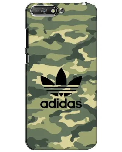 Чехол для Huawei Y6 2018 с картинкой «Милитари стиль Adidas»