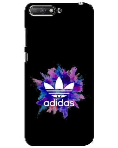 Чехол для Huawei Y6 2018 с картинкой «Взрыв красок Adidas»