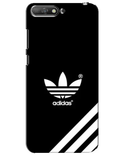 Чехол для Huawei Y6 2018 с картинкой «Adidas с диагональными полосами»