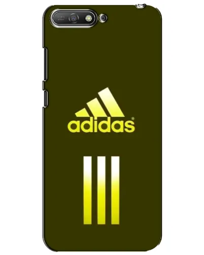 Чехол для Huawei Y6 2018 с картинкой «Оливковый градиент Adidas»