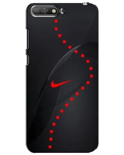 Чехол для Huawei Y6 2018 с картинкой «Абстрактный дизайн Nike» Чехол для Huawei Y6 2018 с картинкой «Абстрактный дизайн Nike»