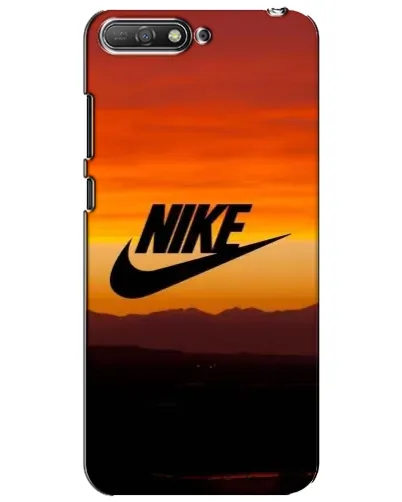 Чехол для Huawei Y6 2018 с картинкой «Nike — вечерний горизонт» Чехол для Huawei Y6 2018 с картинкой «Nike — вечерний горизонт»