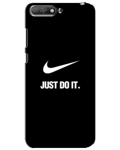 Чехол для Huawei Y6 2018 с картинкой «Классический принт Nike» Чехол для Huawei Y6 2018 с картинкой «Классический принт Nike»