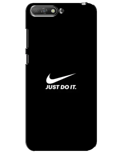 Чехол для Huawei Y6 2018 с картинкой «Минимализм от Nike» Чехол для Huawei Y6 2018 с картинкой «Минимализм от Nike»