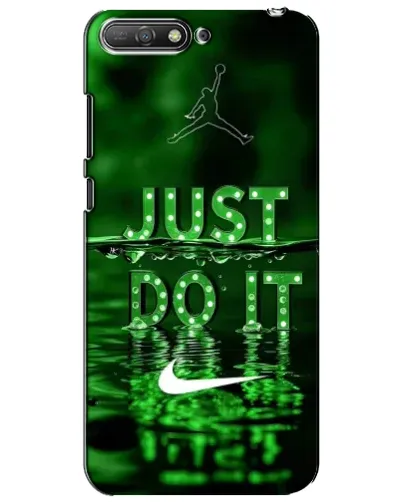 Чехол для Huawei Y6 2018 с картинкой «Зеленый неоновый Nike» Чехол для Huawei Y6 2018 с картинкой «Зеленый неоновый Nike»