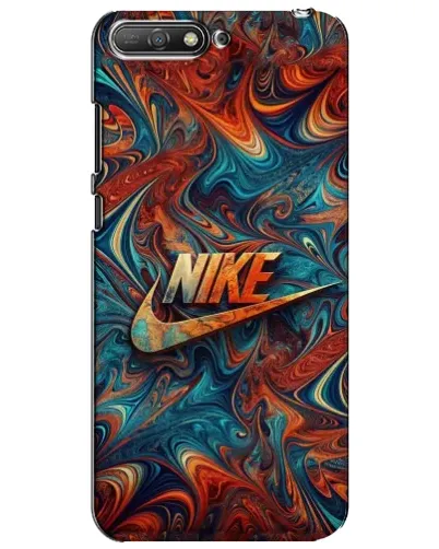 Чехол для Huawei Y6 2018 с картинкой «Nike в абстракции» Чехол для Huawei Y6 2018 с картинкой «Nike в абстракции»