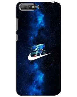 Чехол для Huawei Y6 2018 с картинкой «Звездный путь Nike»