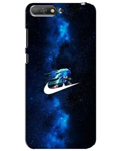 Чехол для Huawei Y6 2018 с картинкой «Звездный путь Nike» Чехол для Huawei Y6 2018 с картинкой «Звездный путь Nike»