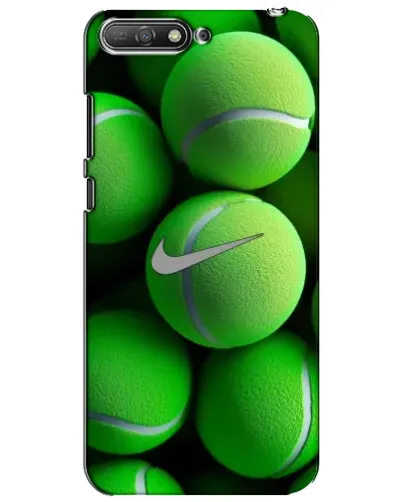 Чехол для Huawei Y6 2018 с картинкой «Теннисные мячи Найк» Чехол для Huawei Y6 2018 с картинкой «Теннисные мячи Найк»