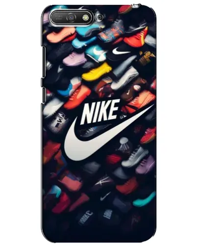 Чехол для Huawei Y6 2018 с картинкой «Коллекция кроссовок Nike» Чехол для Huawei Y6 2018 с картинкой «Коллекция кроссовок Nike»