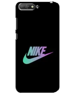 Чехол для Huawei Y6 2018 с картинкой «Nike — городская ночь»