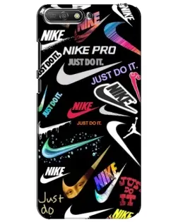 Чехол для Huawei Y6 2018 с картинкой «Nike — роскошь»