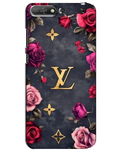 Чехол для Huawei Y6 2018 с картинкой «Цветочный Louis Vuitton» Чехол для Huawei Y6 2018 с картинкой «Цветочный Louis Vuitton»