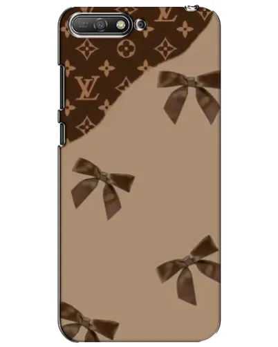 Чехол для Huawei Y6 2018 с картинкой «LV — кофейный атлас» Чехол для Huawei Y6 2018 с картинкой «LV — кофейный атлас»