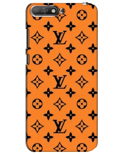 Чехол для Huawei Y6 2018 с картинкой «Оранжевый стиль LV» Чехол для Huawei Y6 2018 с картинкой «Оранжевый стиль LV»