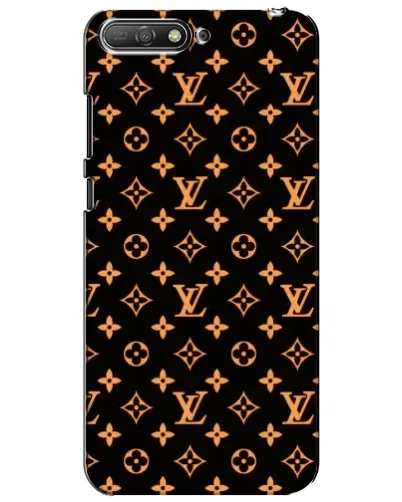 Чехол для Huawei Y6 2018 с картинкой «Золотая монограмма LV» Чехол для Huawei Y6 2018 с картинкой «Золотая монограмма LV»