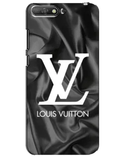 Чехол для Huawei Y6 2018 с картинкой «Шелковый Louis Vuitton»