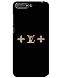 Чехол для Huawei Y6 2018 с картинкой «Louis Vuitton — минимализм»