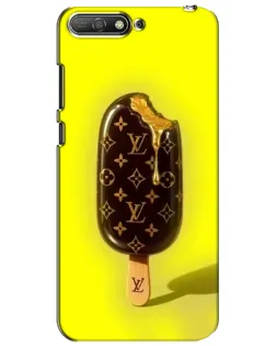 Чехол для Huawei Y6 2018 с картинкой «Мороженое от LV»