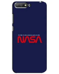 Чехол для Huawei Y6 2018 с картинкой «NASA — глубокий космос»
