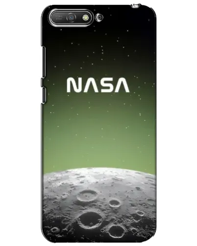 Чехол для Huawei Y6 2018 с картинкой «NASA — лунный градиент»