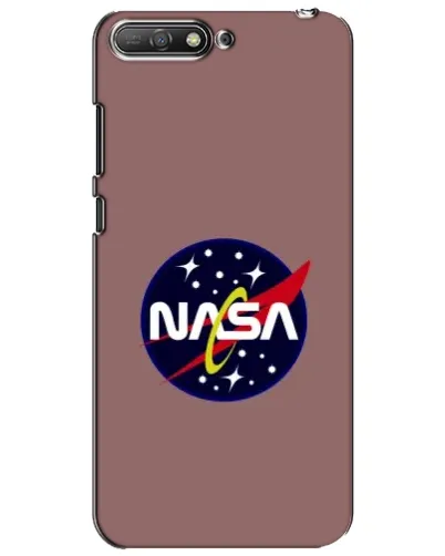 Чехол для Huawei Y6 2018 с картинкой «NASA — ретро космос»
