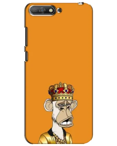 Чехол для Huawei Y6 2018 с картинкой «Золотая обезьяна Bored Ape» Чехол для Huawei Y6 2018 с картинкой «Золотая обезьяна Bored Ape»