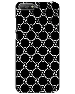 Чехол для Huawei Y6 2018 с картинкой «Gucci — сетчатый паттерн» Чехол для Huawei Y6 2018 с картинкой «Gucci — сетчатый паттерн»